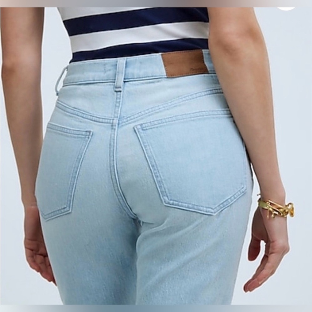 Madewell The 90's Straight Jean Light Wash Size 26 - Picture 3 of 12